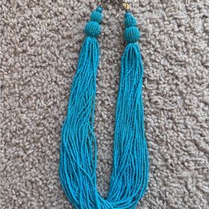 LOFT Turquoise Beaded Necklace
